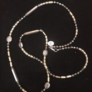 Silpada Sterling Silver and Brass Necklace